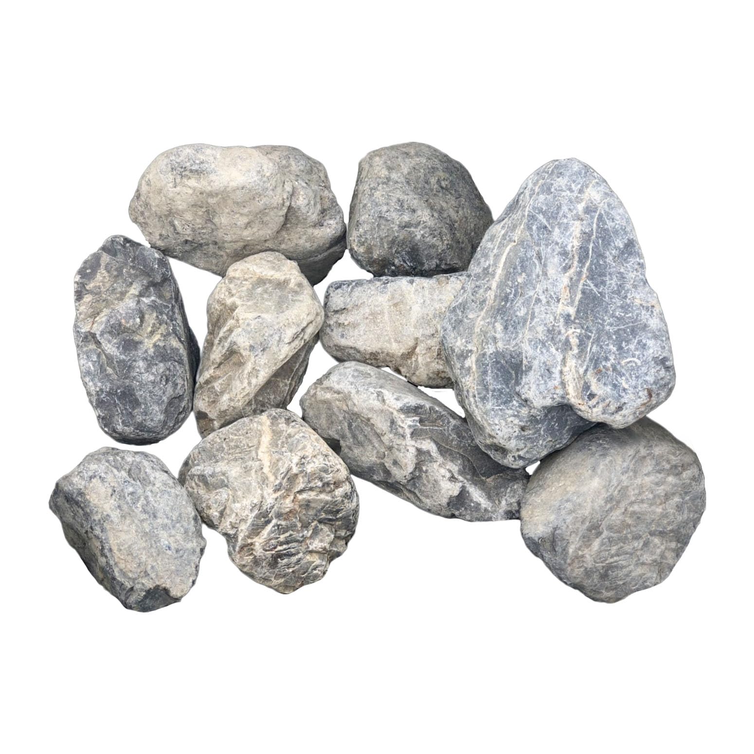 Amazon.co.jp: 庭石 ゴロタ石 自然石 川石 玉石 ごろた 揖斐黒